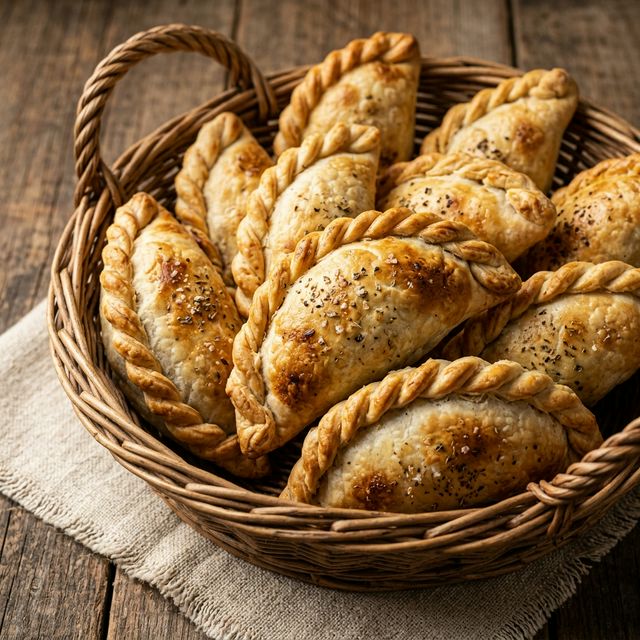 Empanadas de carne premium horneadas